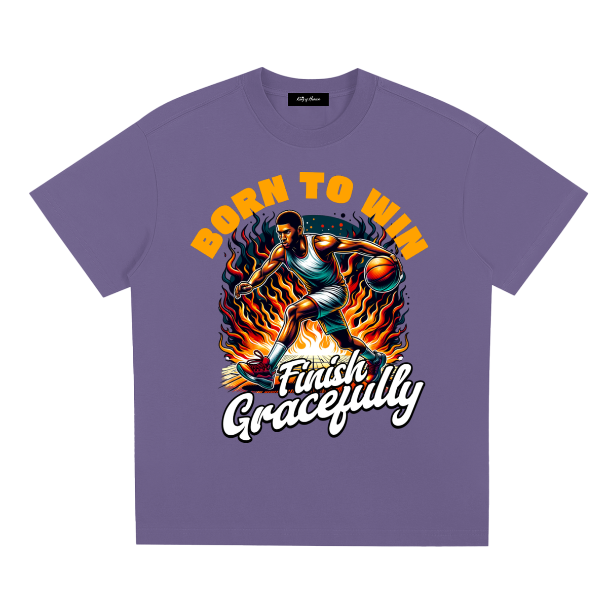 BORN TO WIN Quick-Dry Tee | Men's Christian Sports T-Shirt