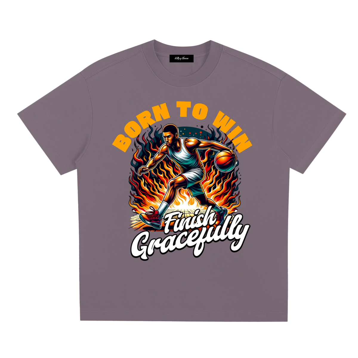 BORN TO WIN Quick-Dry Tee | Men's Christian Sports T-Shirt