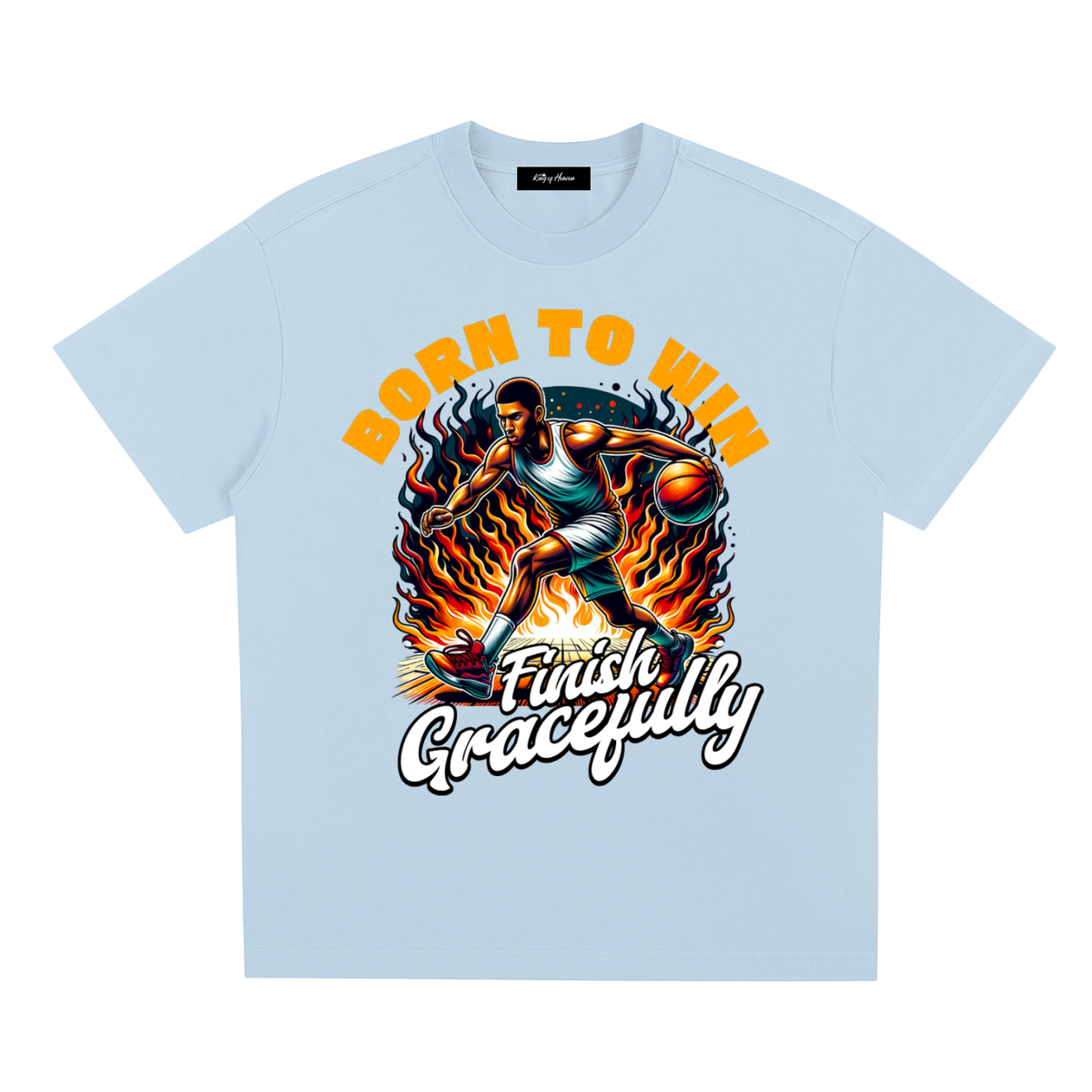 BORN TO WIN Quick-Dry Tee | Men's Christian Sports T-Shirt
