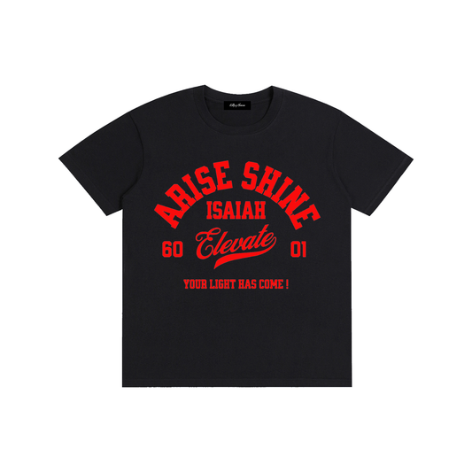 "Arise & Shine" Unisex Tee | Isaiah 60:1 Christian T-Shirt