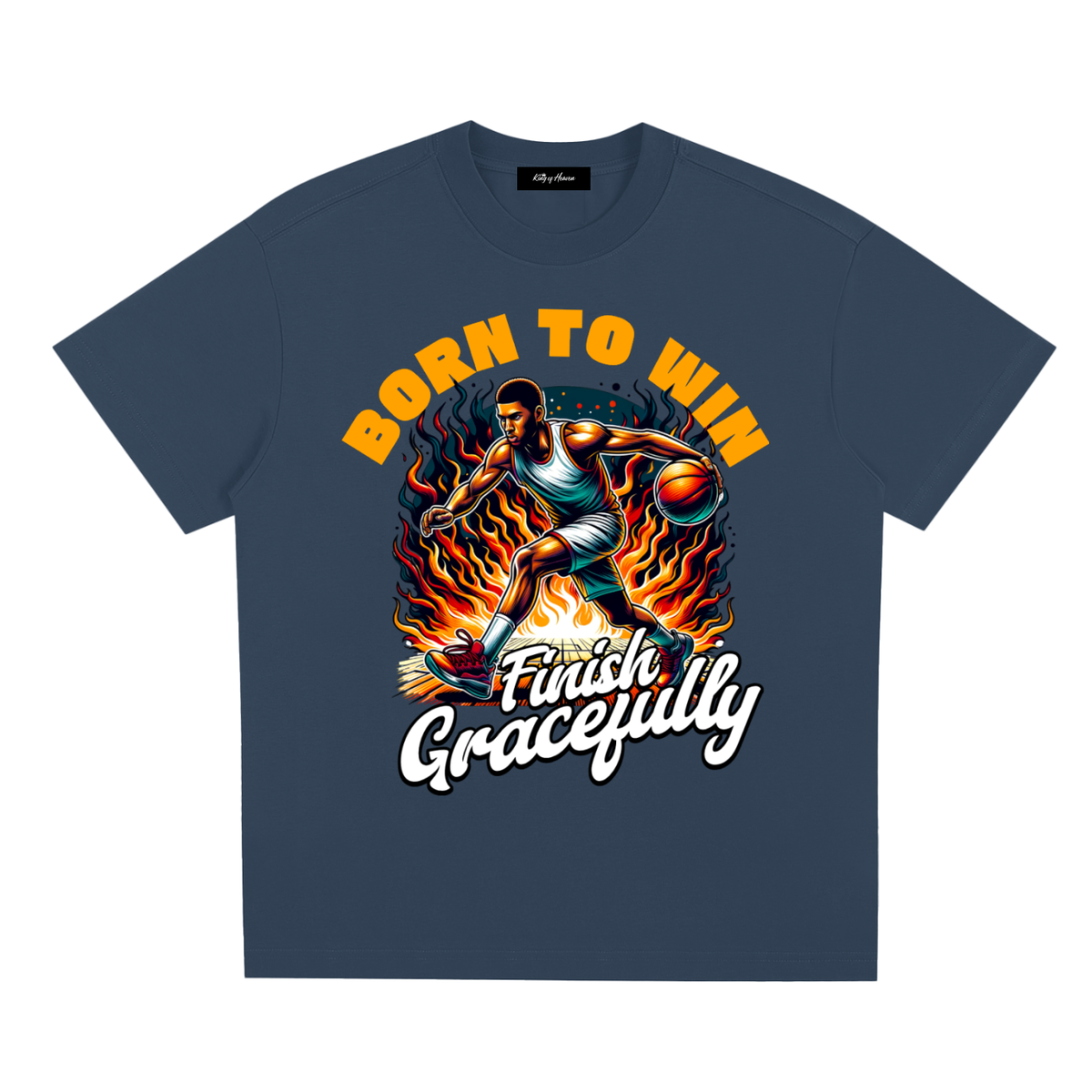 BORN TO WIN Quick-Dry Tee | Men's Christian Sports T-Shirt