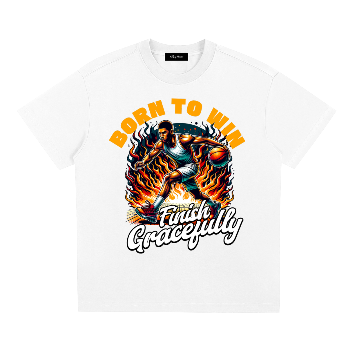 BORN TO WIN Quick-Dry Tee | Men's Christian Sports T-Shirt