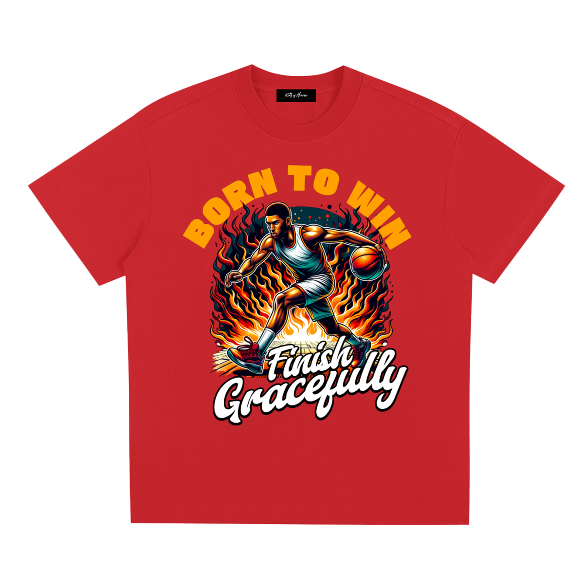 BORN TO WIN Quick-Dry Tee | Men's Christian Sports T-Shirt