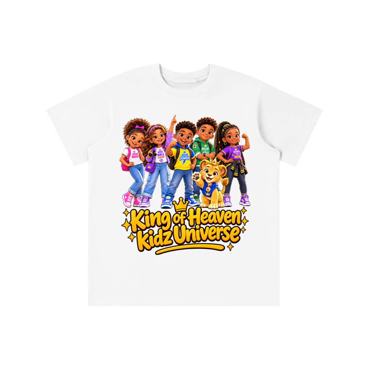 King of Heaven kidz Universe Essential Kids' T-shirt