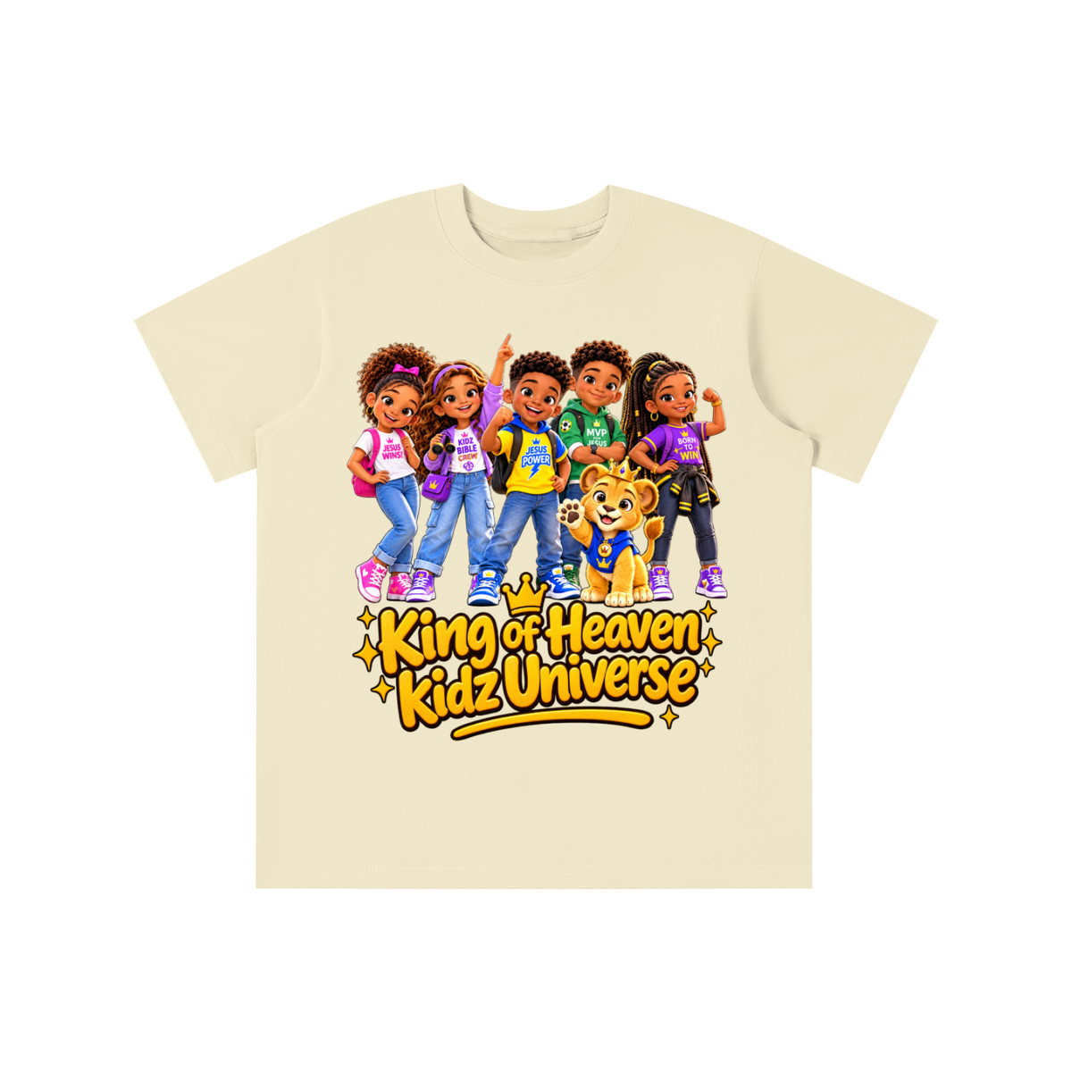 King of Heaven kidz Universe Essential Kids' T-shirt