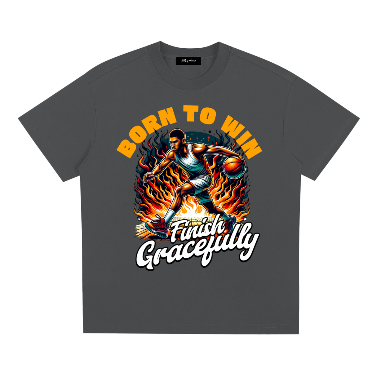 BORN TO WIN Quick-Dry Tee | Men's Christian Sports T-Shirt