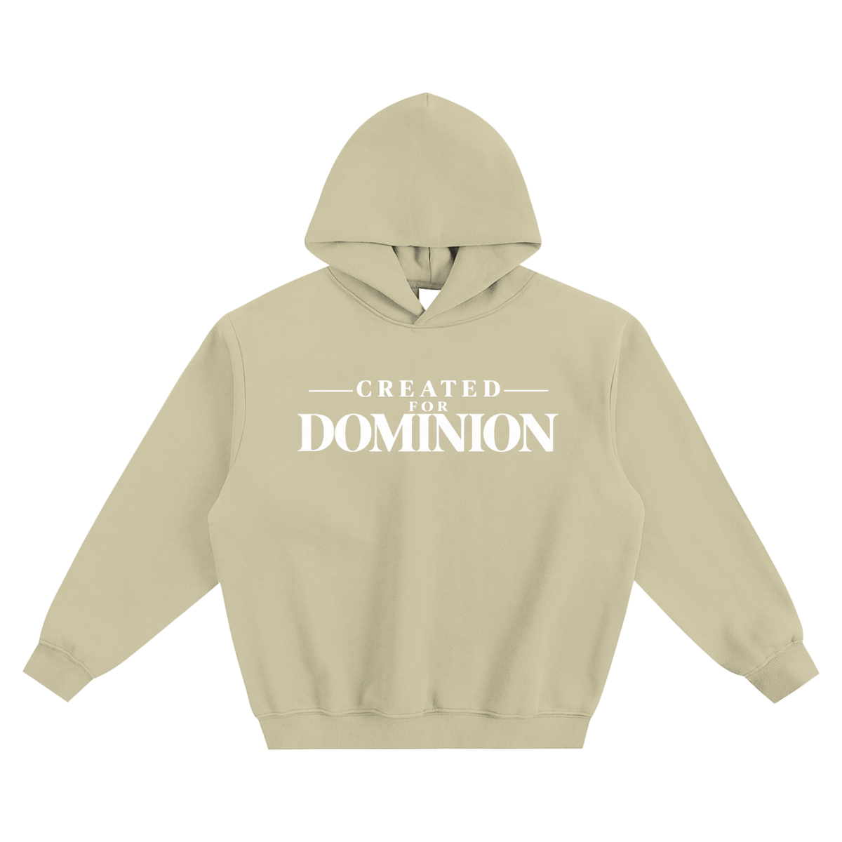Created for Dominion Boxy Hoodie – Green, Black & Grey | Men's Christian Hoodie