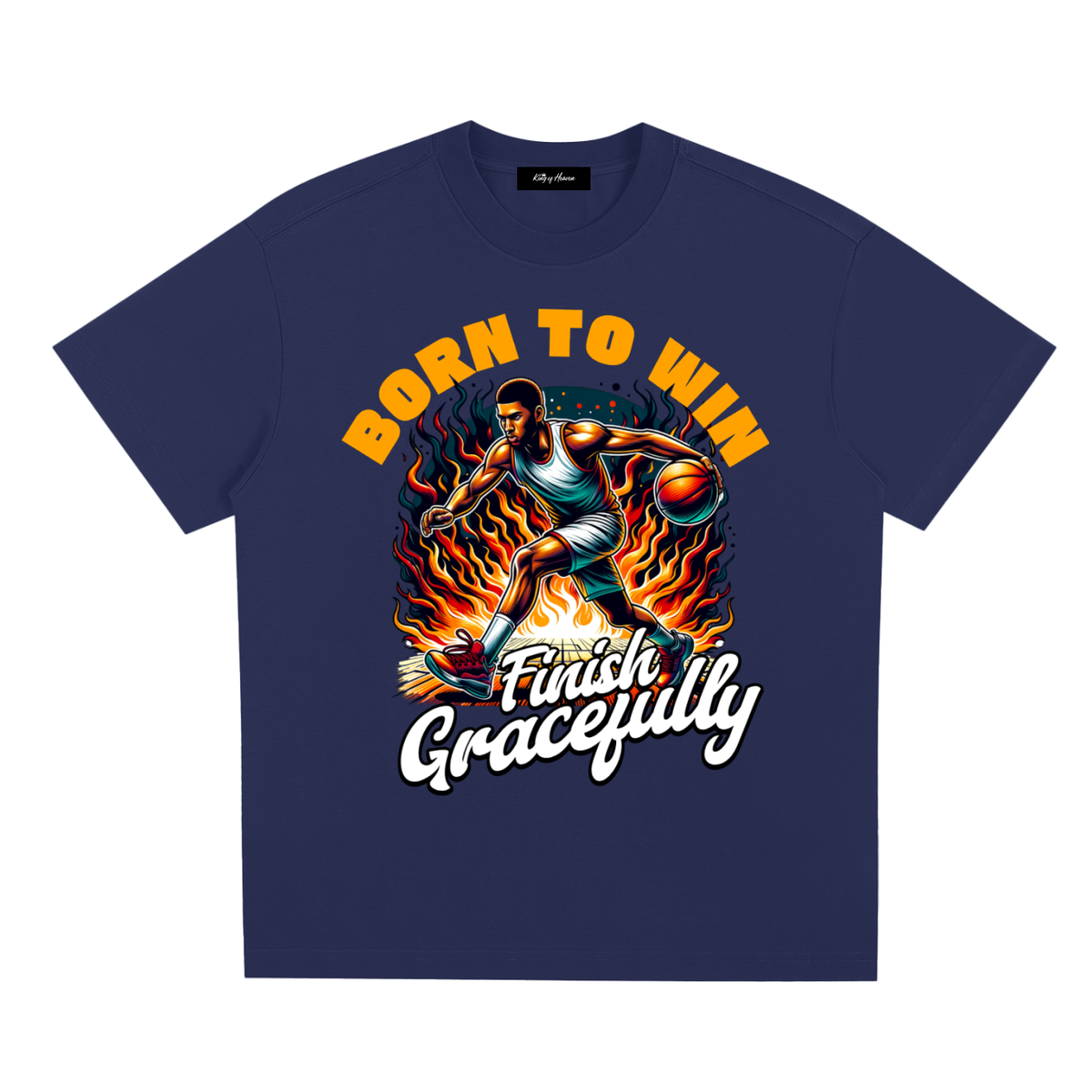BORN TO WIN Quick-Dry Tee | Men's Christian Sports T-Shirt