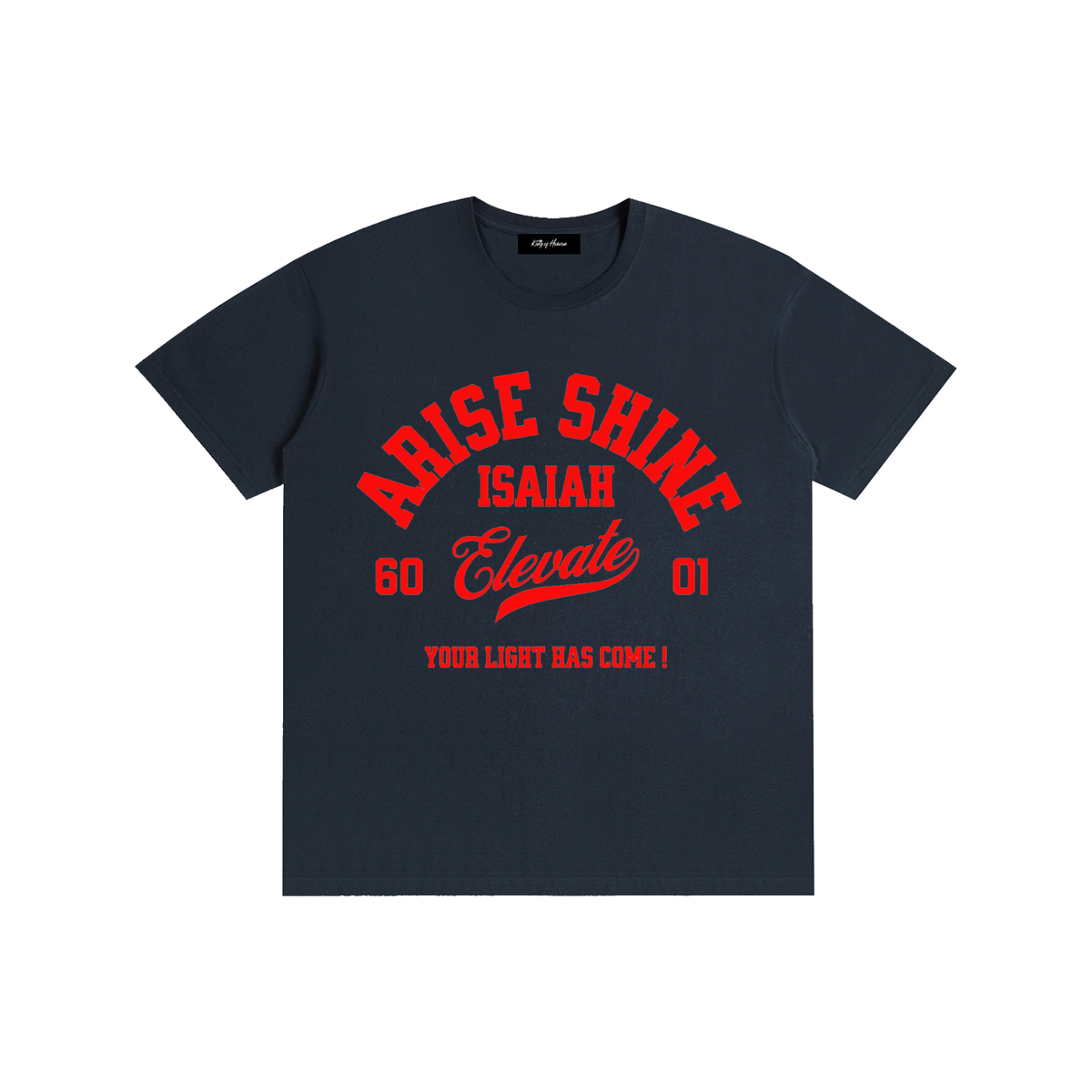 "Arise & Shine" Unisex Tee | Isaiah 60:1 Christian T-Shirt