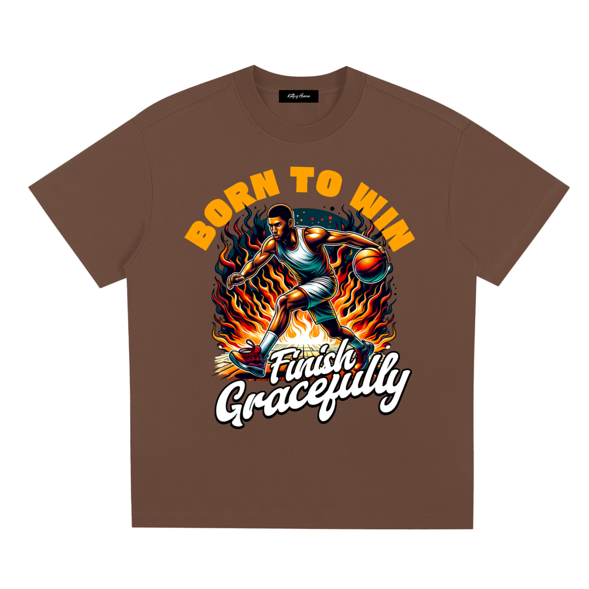 BORN TO WIN Quick-Dry Tee | Men's Christian Sports T-Shirt